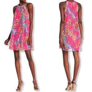 Betsey Johnson Pink Floral Mini Dress